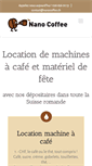 Mobile Screenshot of nanocoffee.ch